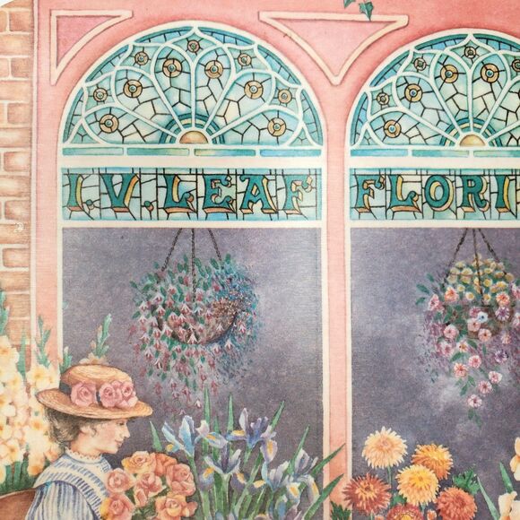 Wilscombe Melamine Vintage Flower Shop Chopping Board - Picture 5 of 12